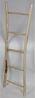 3x Holzleiter Teak Dekoration Handtuchhalter Garderobe Kleider Wand Haushalt Bild 5