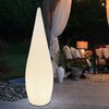LED Steckleuchte, Tropfen-Design, weiß, H 80 cm, VASCON Bild 2