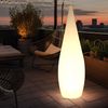 LED Steckleuchte, Tropfen-Design, weiß, H 80 cm, VASCON Bild 3