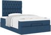 vidaXL Ottoman-Bett mit Matratze Blau 120x190 cm Stoff 3313229 Bild 5
