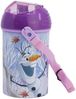 Disney Frozen Kinder Trinkflasche 450 ml Pop-Up Flasche mit Druckknopfdeckel Bild 3