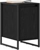 vidaXL Nachttisch Schwarz Eichen-Optik 39,5 x 30 x 50 cm Holzwerkstoff 886642 Bild 3