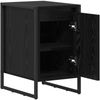 vidaXL Nachttisch Schwarz Eichen-Optik 39,5 x 30 x 50 cm Holzwerkstoff 886642 Bild 5