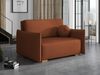 Sofa Viva Glov II mit Schlaffunktion, 2 Sitzer Schlafsofa mit Bettkasten (Farbe: Soul 08) Bild 2