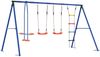 vidaXL Outdoor Schaukelset Mehrfarbig 330 x 185 x 185 cm Stahl und PE 3429837 Bild 2