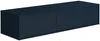 Vente-unique - ISAURE Waschbeckenmöbel Holz, Platte Blau - B 47 cm x H 32 cm x L 150 cm Bild 3