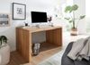 Schreibtisch BOHA Massiv-Holz Akazie Computertisch 160 cm breit Echtholz Design Ablage Büro-Tisch Landhaus-Stil Bild 3