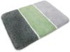 Homie Living Badematte Rio Marina, Höhe 30 mm, rutschhemmend beschichtet, schnell trocknend, fußbodenheizungsgeeignet, Polyester, rechteckig, flauschiger Badteppich, modern gestreift, waschbar, Badezimmerteppich Bild 3