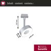 Paulmann 967. 99 URail LED-Spot Circle 5W 4000K zum Schienensystem Bild 2