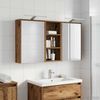 vidaXL Badezimmerschrank-Set 3 pcs 116 x 16 x 62,5 cm Holzwerkstoff 3403822 Bild 4
