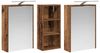 vidaXL Badezimmerschrank-Set 3 pcs 116 x 16 x 62,5 cm Holzwerkstoff 3403822 Bild 5