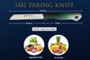 SMI Schälmesser SMI 12-tlg Solingen Schälmesser Sparschäler Obstmesser Gemüsemesser, Küchenmesser Wellenschliff Bild 2