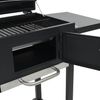 vidaXL 3-in-1 Outdoor-Pizzaofen & Grill Schwarz 3079733 Bild 5