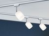 Paulmann 96898 URail Komplettset Blossom Basisset Satin Chrom matt ohne Leuchtmittel max. 4x10W G9 Bild 4