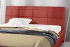 99rooms Jayden Polsterbett ohne Bettkasten 120x200 cm Kunstleder SOFT Rot Bild 2