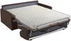 Vente-unique - CALIFE Sofa Stoff Braun - B 223 cm94 cm x H 85 cm x L 190 cm Bild 4