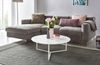 Couchtisch Tisch BRANDY MDF Weiss matt Gestell Metall 80x80 cm Bild 4