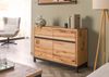 Sideboard Kernbuche 120x45x85 natur geölt VILLANDERS #111 Bild 3