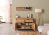 Sideboard Kernbuche 120x45x85 natur geölt VILLANDERS #111 Bild 4