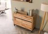 Sideboard Kernbuche 120x45x85 natur geölt VILLANDERS #111 Bild 2