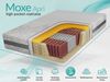 7-Zonen-Taschenfederkernmatratze H3 mit HR & PU-Schaum, ergonomisch, punktelastisch & für Allergiker geeignet – 200 x 200 cm – MOXE - APRI Bild 2