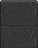 vidaXL Wandmontierter Nachttisch Schwarz 34,5 x 33 x 40 cm 898807 Bild 3