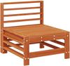 vidaXL Garten Mittelssofa Massives Kiefernholz Wachsboden Kiefer 865586 Bild 2