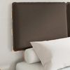 vidaXL Bettgestell mit gepolstertem Kopfteil Taupe 120 x 190 cm 877297 Bild 3