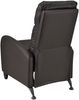 Polstersessel Bregenz 102x60x92 cm mit verstellbarer Rückenlehne aus Kunstleder Braun en. casa Bild 5