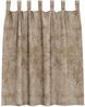 vidaXL Samtvorhänge mit Vorhängen 2 pcs Champagner 140 x 140 cm Samt 4107743 Bild 4