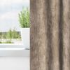 vidaXL Samtvorhänge mit Vorhängen 2 pcs Champagner 140 x 140 cm Samt 4107743 Bild 3