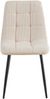 CLP 2er Set Esszimmerstühle Antibes Cordbezug gepolstert Rückenlehne bis 150 kg,creme Bild 4