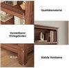 GarveeMore Bücherregal 5-stufiges Bücherschrank Standregal 80×30×181cm Bild 4