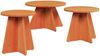 vidaXL Couchtisch 3 pcs Wachsbraun 873540 Bild 2