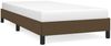 Bettgestell Dunkelbraun 90x190 cm Stoff [346683] Bild 2