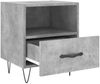 vidaXL Nachttische 2 Stk. Betongrau 40x35x47,5 cm Holzwerkstoff 827429 Bild 5
