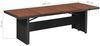 vidaXL Gartentisch 240x90x74 cm Poly Rattan und Massivholz Akazie 43940 Bild 4