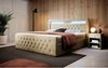 Boxspringbett Gloria mit LED und Stauraum 160x200 Beige H3 (70-100kg) Bild 3