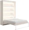 Vente-unique - RAPILI Bett Holz, Platte Beige - B 50 cm239,2 cm x H 225,2 cm x L 159 cm Bild 4