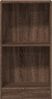 vidaXL Bücherregal Braun Eichen-Optik 40x24x76 cm Holzwerkstoff 857771 Bild 4