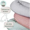 SEI Design Stillkissen Stillkissen XXL Mikroperlen Seitenschläferkissen Babynestchen 190x30, Schwangerschaftskissen mit Bezug, Schwangerschaftskissen mit Bezug, Babynest XXL ist als Bettschlange & Bettumrandung verwendbar Bild 2