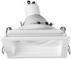 Eckiger LED Deckeneinbaustrahler Weiß matt, schwenkbar 9,2 x 9,2cm Bild 4