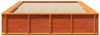 vidaXL Bettrahmen Wachsbraun 120 x 200 cm Massives Kiefernholz 3385720 Bild 5