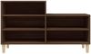 vidaXL Schuhregal Braun Eichen-Optik 102x36x60 cm Holzwerkstoff 819731 Bild 5