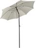 VCM Sonnenschirm rund 917581 Beige H. 190 x 160 x 160 cm Bild 4