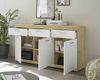 Sideboard >Nobe< in Eiche Artisan - 165x91x38cm (BxHxT) Bild 3