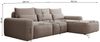 Selsey Ecksofa CARNOS, mit Schlaffunktion, Bettkasten, Chenille-Bezug, Lendenkissen Bild 4