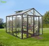 Vitavia Gewächshaus Zeus Comfort 8100 ESG/HKP 258x316 cm schwarz Bild 4