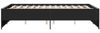 vidaXL Bettgestell Schwarz 120x190 cm Holzwerkstoff und Metall 3279907 Bild 5