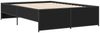 vidaXL Bettgestell Schwarz 120x190 cm Holzwerkstoff und Metall 3279907 Bild 3